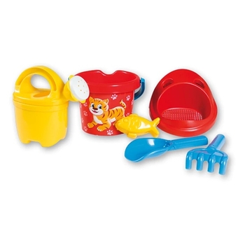 Набір для ігор у піску Androni Giocattoli, помаранчевий (1251-0000/27677) - Pampik - 2