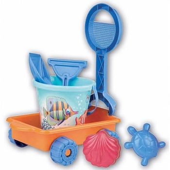 Набір для ігор у піску Androni Giocattoli, блакитний (6997-00CF/27683) - Pampik - 2