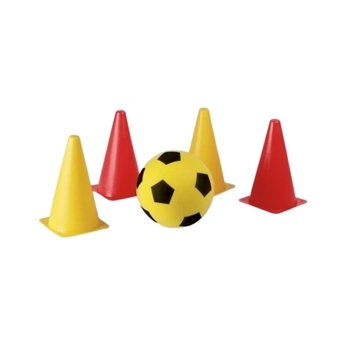 Набір для гри на вулиці Androni Giocattoli Футбол (5967-0000/27691) - Pampik