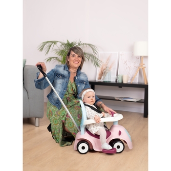 Машина для катання малюка 3 в 1 Smoby Маестро, рожевий (720305) - Pampik - 11