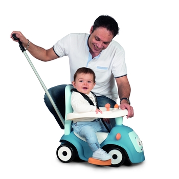 Машина для катания малыша 3 в 1 Smoby Маэстро, голубой (720304) - Pampik - 7
