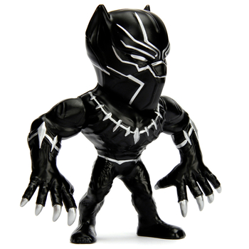 Фигурка металлическая Jada Марвел 4. Черная пантера, 10 см (253221002) - Pampik - 3