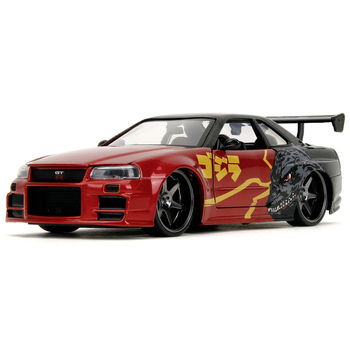 Машина металлическая Jada Годзила Hиccaн GTR, 1:24 (253253024) - Pampik - 5