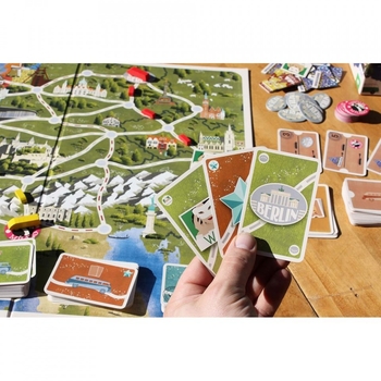 Настільна гра Tactic Чудова подорож The Great Tour: European Cities (55402) - Pampik - 5