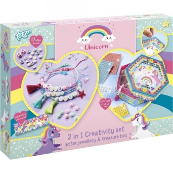 Набір для творчості Totum Єдиноріг 2 в 1 (71674) - Pampik