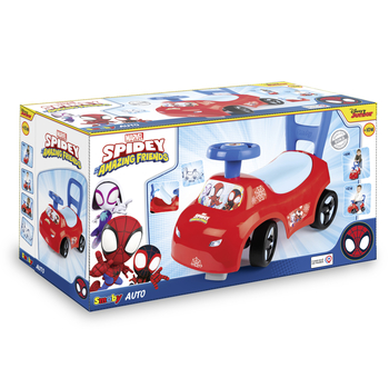 Машина для катання малюка Smoby Марвел Спiдi, червоно-синій (720546) - Pampik - 3