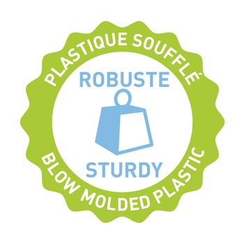 Стілець зі спинкою Smoby Life, 33х33х50 см, салатовий з сірим (880115) - Pampik - 6