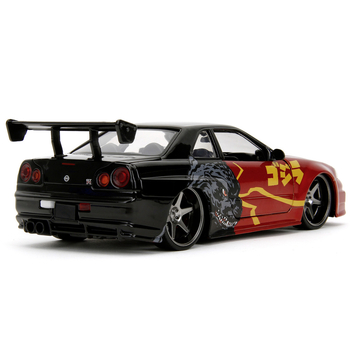 Машина металлическая Jada Годзила Hиccaн GTR, 1:24 (253253024) - Pampik - 4