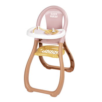 Стульчик для кормления кукол Smoby Baby Nurse. Терракотовая пудра (7600220388) - Pampik