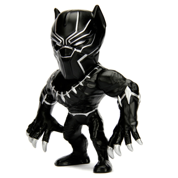 Фигурка металлическая Jada Марвел 4. Черная пантера, 10 см (253221002) - Pampik - 2