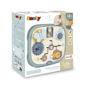 Функціональний бізіборд Smoby Little Активність, 23.5х25х6.7 см (7600140317) - Pampik - 3