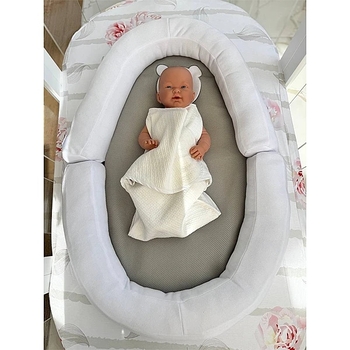 Ограничитель-гнездо Candide Air+, 87х56х10 см, белый (704440/22111) - Pampik - 4