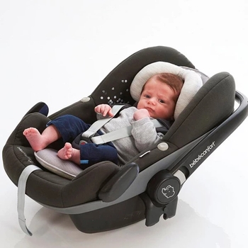 Кокон-вкладиш Candide Baby Pad Air+, універсальний, 0-6 міс., 63х32 см, сірий (705080/28030) - Pampik - 3