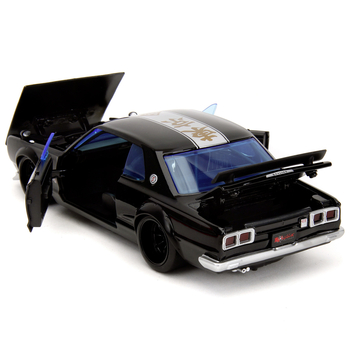 Машина металлическая Jada Мстители Токио Ниссан с фигуркой Мики, 1:24, черный (253255064) - Pampik - 5