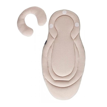 Кокон-вкладыш Candide Baby Pad, универсальный, 0-6 мес., 63х32 см, кофейный (703970/14993) - Pampik - 2