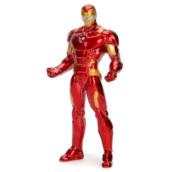 Машина металева Jada Марвел. Месники Шевроле Камаро (2016) з фігуркою Залізної людини, 1:24, червоний (253225003) - Pampik - 9