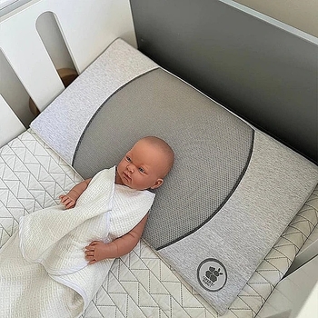 Подушка похила Candide Air+ 15°, 65х35х8 см, сірий (264861/28029) - Pampik - 6