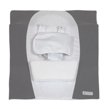 Матрац-позиционер для новонародженого Candide 30° Memory, 55х63х30 см, сірий (263780/26536) - Pampik