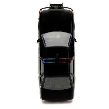 Машина металева Jada РобоКоп Форд Тарус з фiгyркою Робокопа, 1:24, чорний (253255060) - Pampik - 11