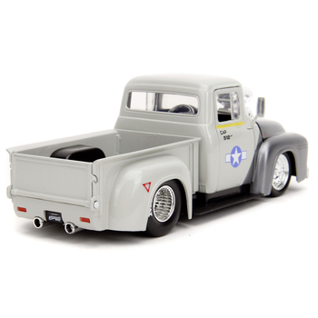 Машина металлическая Jada Уличный боец Форд Пикап с фигуркой Гайла, 1:24, серый (253255057) - Pampik - 4