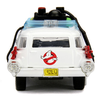 Машина металева Jada Мисливцi за привидами ЕКТО-1, 1:32, білий (253232000) - Pampik - 7