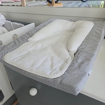 Матрасик для пеленальния Candide, 70х50 см, серый (154863/22116) - Pampik - 2