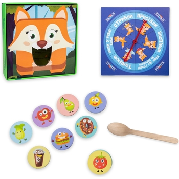 Настільна гра Strateg Погодуй мене Лисичка (30347) - Pampik - 3