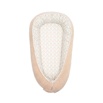 Кокон-позиціонер Twins Be Happy, бежевий (9025-KTBH-02) - Pampik