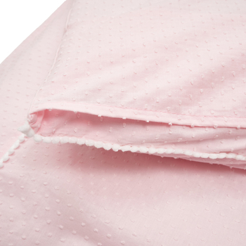 Комплект постільної білизни Twins Батист 3D, 120х90 см, 4 предмети, рожевий (3034-TB-08) - Pampik - 5