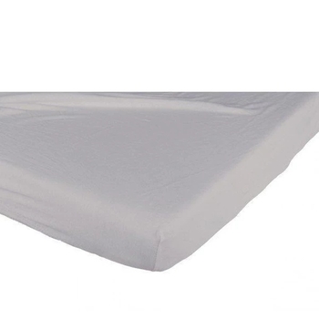 Простыня на резинке Candide, трикотажная, 120х60 см, серый (690361/26579) - Pampik - 2
