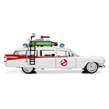 Машина металева Jada Мисливці за привидами ЕКТО-1, 1:24, білий (253235000) - Pampik - 4