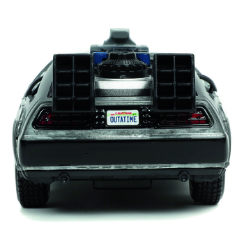 Машина металлическая Jada Назад в будущее 1 Машина времени, 1:32, серый (253252017) - Pampik - 6