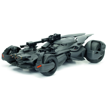 Машина металева Jada Бетмен. Ліга справедливості Бетмобіль з фігуркою Бетмена, 1:24, чорний (253215000) - Pampik - 4