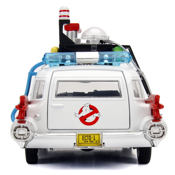 Машина металева Jada Мисливці за привидами ЕКТО-1, 1:24, білий (253235000) - Pampik - 8