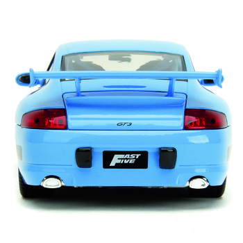 Машина металлическая Jada Форсаж Порше 996 GT3 RS, 1:24, голубой (253203080) - Pampik - 6