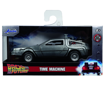 Машина металлическая Jada Назад в будущее 1 Машина времени, 1:32, серый (253252017) - Pampik - 9