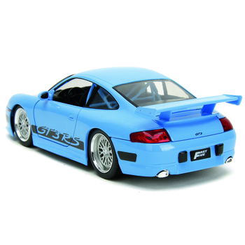 Машина металлическая Jada Форсаж Порше 996 GT3 RS, 1:24, голубой (253203080) - Pampik - 2