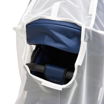 Москітна сітка Twins для прогулянкової коляски, білий (8012-01) - Pampik - 2