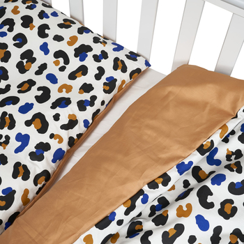 Комплект постільної білизни Twins Satin Limited Leo, 3 предмети, бежевий (3026-TSL-02) - Pampik - 3