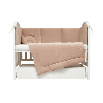 Бампер Twins Ego, 240х32 см, бежевый (2031-TE-02) - Pampik - 3