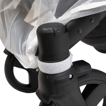 Москітна сітка Twins для прогулянкової коляски, білий (8012-01) - Pampik - 3