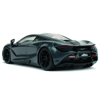 Машина металлическая Jada Форсаж. Хоббс и Шоу Макларен 720S, масштаб 1:24, графитовый (253203036) - Pampik - 3