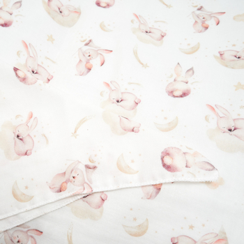 Комплект постільної білизни Twins Bamboo line Rabbits, 3 предмети (3030-TBL-202) - Pampik - 2