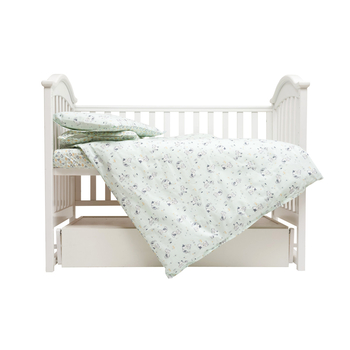 Комплект постільної білизни Twins Be Happy, 4 предмети, м'ятний (3078-TBH-14) - Pampik - 2