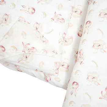 Комплект постільної білизни Twins Bamboo line Rabbits, 3 предмети (3030-TBL-202) - Pampik - 4