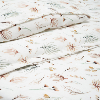 Комплект постільної білизни Twins Bamboo line Botanical, 3 предмети (3030-TBL-202B) - Pampik - 3