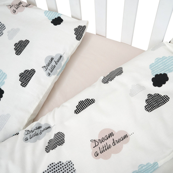 Комплект постільної білизни Twins Dream, 3 предмети, м'ятний (4011-ZTDR-14) - Pampik - 4