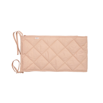 Бампер Twins Premium, стьобаний, 360х30 см, бежевий (2027-P200-02NEW - Pampik