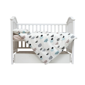 Комплект постільної білизни Twins Dream, 3 предмети, м'ятний (4011-ZTDR-14) - Pampik - 2