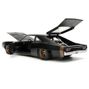 Машина металлическая Jada Форсаж 9 Додж Чаржер (1968), 1:24, черный (253203075) - Pampik - 8